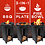 BBQ Collection Vuurkorf en Teppanyaki Grill 61x61x90cm
