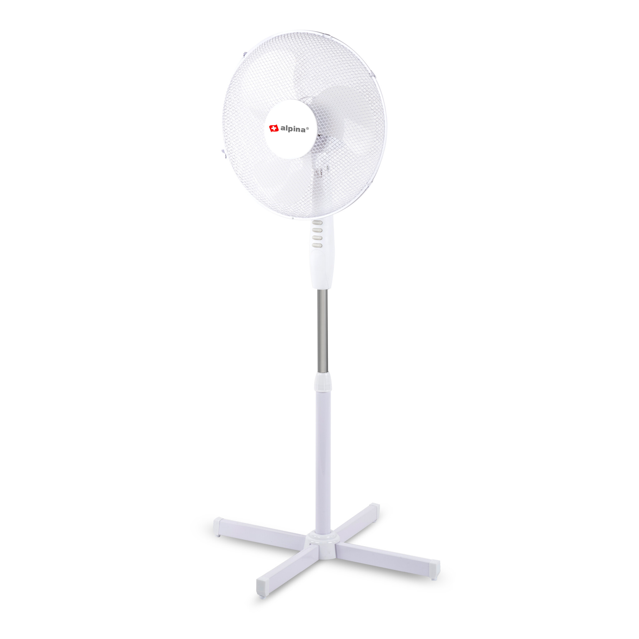 alpina Ventilator Staand Ø 40 cm Wit