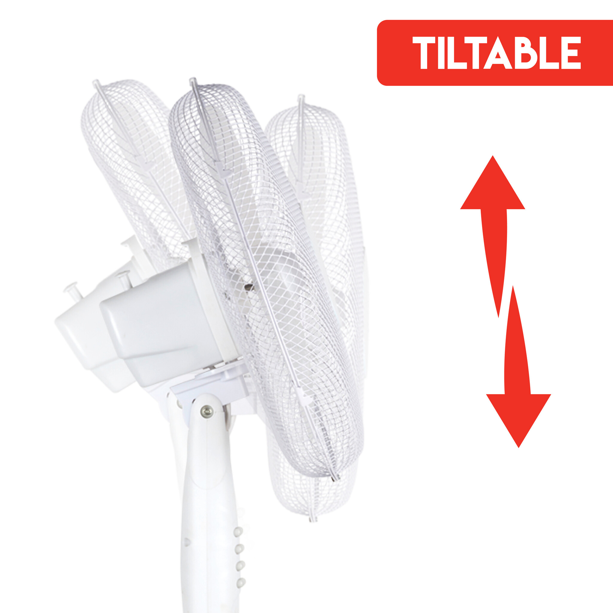 alpina Ventilator Staand Ø 40 cm Wit