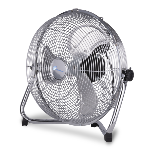 Lifetime Lifetime Ventilator Vloer 30 Cm Chroom