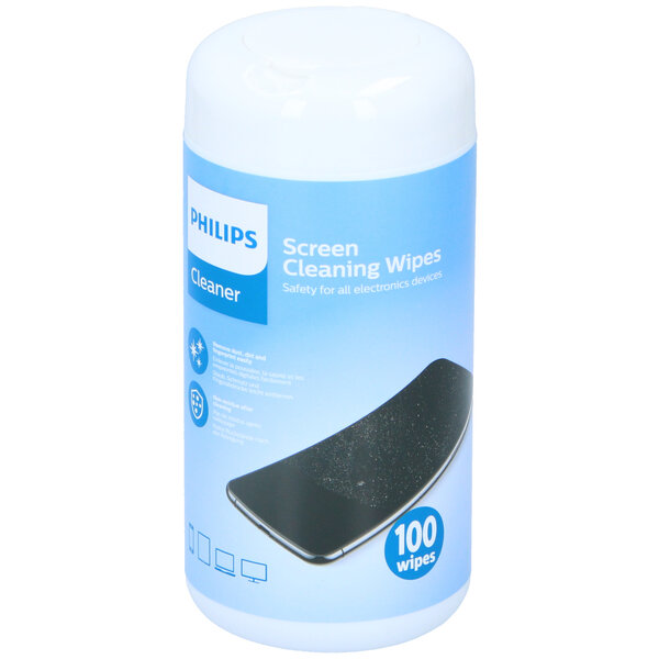 Philips Philips Schermdoekjes 100 stuks