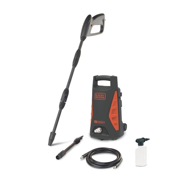 BLACK+DECKER BLACK+DECKER Hogedrukreiniger 6 Accessoires