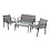 Lifetime Garden Lifetime Garden Loungeset Parijs 4 Stuks