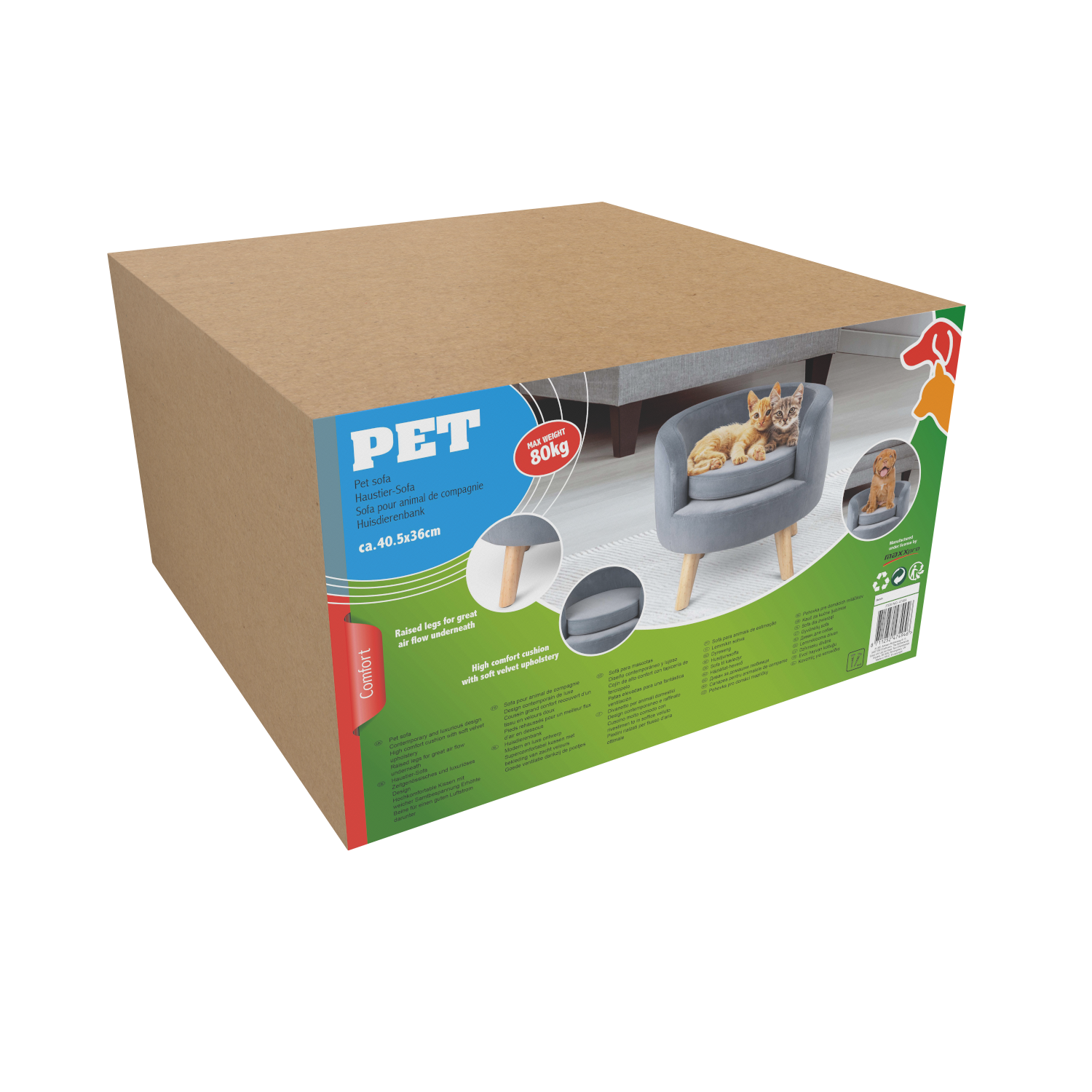 maxxpro Pet Bed 40,5x36cm
