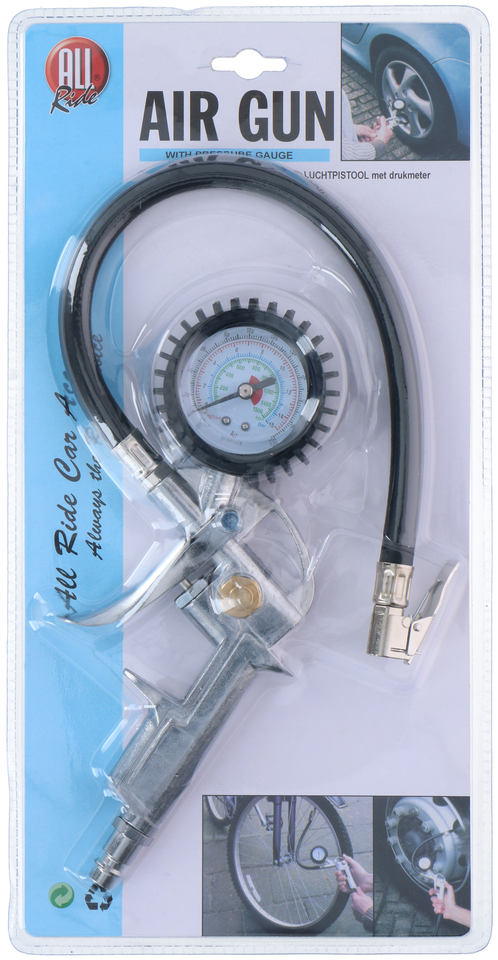 All Ride Blaaspistool met Drukmeter