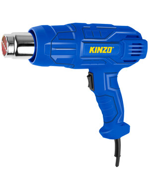 Kinzo Heteluchtpistool 230V Blauw