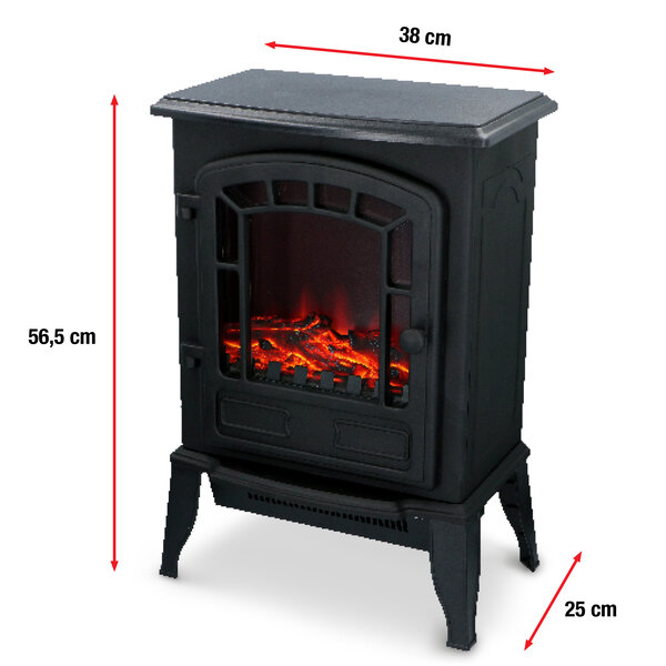 Classic Fire Classic Fire Torino AJ150 free standing electric stove heater Second chance