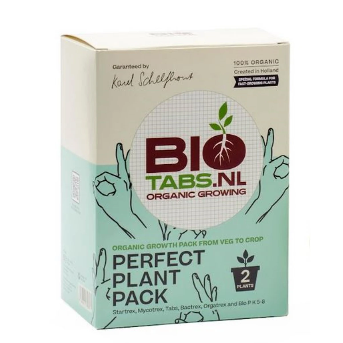 BIOTABS PPP PERFECT PLANT PACK VOOR 2 PLANTEN