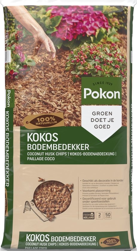 POKON KOKOS BODEMBEDEKKER 50 LITER