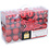 Giftsome Kerstballen Set en Piek Rood 101 Stuks Kunststof