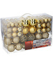 Christmas Gifts Plastic Kerstballen 100 Stuks Goud