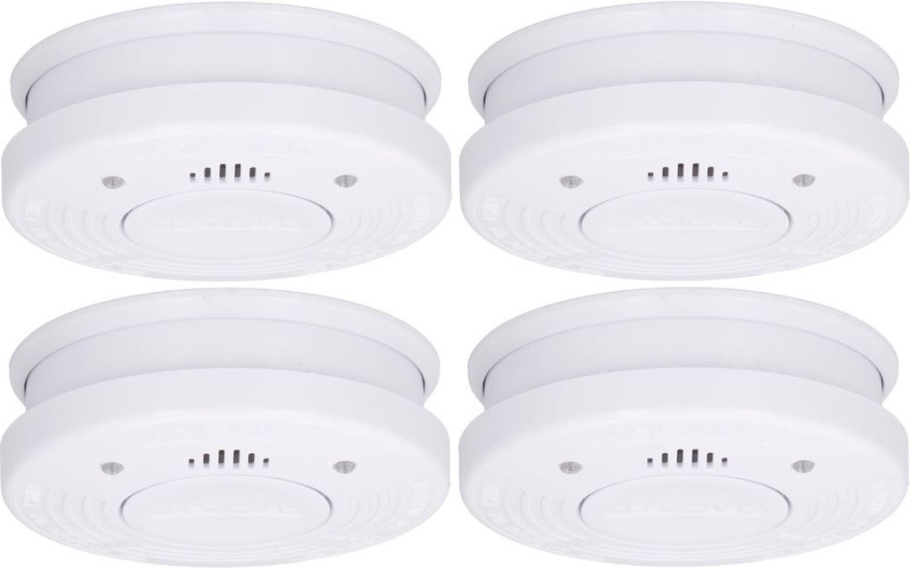 Grundig Smoke Detector - 4 stuks