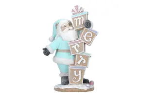 Santa Merry Poly Sugar Candy 23cm