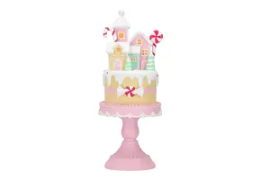 Cake house on table top