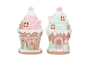 Gingerbread house 2 ass