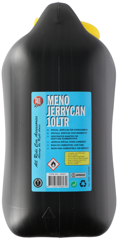 All Ride Jerrycan 10 Liter Zwart