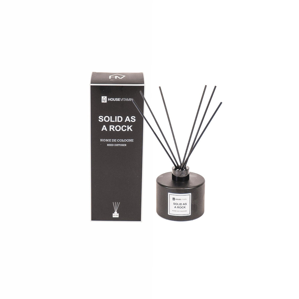 Housevitamin Home de Cologne Reed Diffuser - 200 ml - Solid as a Rock