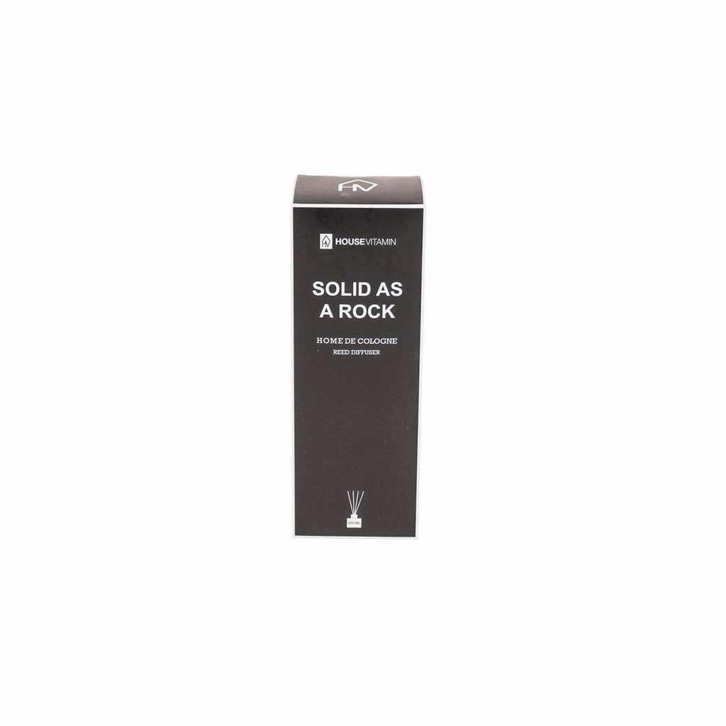 Housevitamin Home de Cologne Reed Diffuser - 200 ml - Solid as a Rock