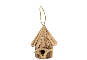 J-LINE VOGELHUISJE DRIFTWOOD – NATUUR KLEIN