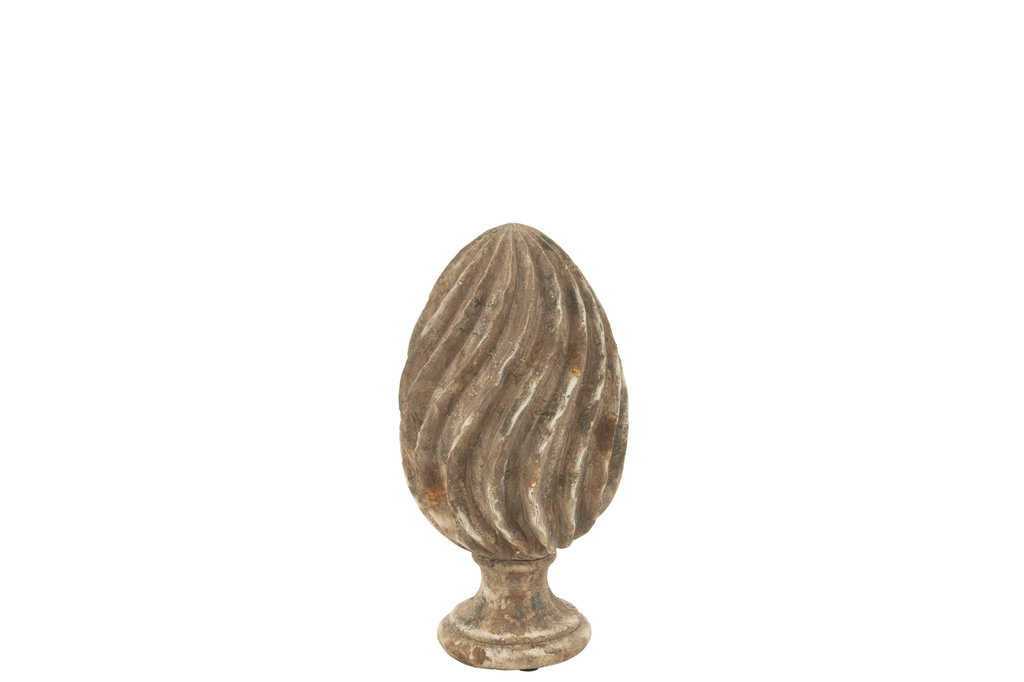 J-Line Decorative Antique Abstract Pineapple Polyresin