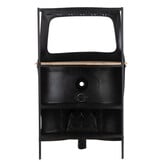 J-Line Bar Bike Tuktuk Metal/Mango Wood Schwarz/Natural