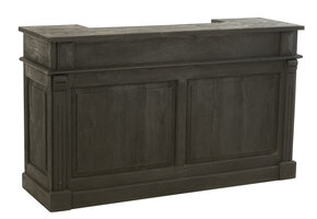 J-Line Bar 2 Drawers Wood Black