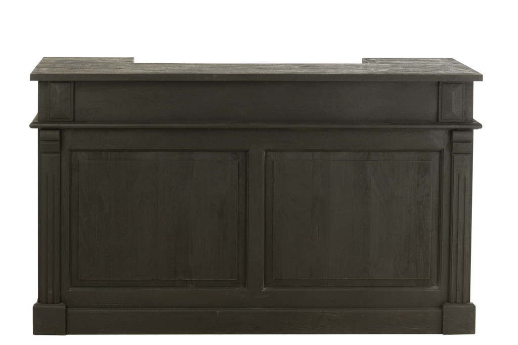 J-Line Bar 2 Drawers Wood Black