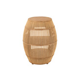 J-Line Table Barrel Rattan/Bamboo Natural