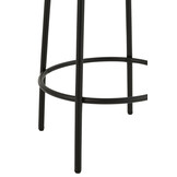 J-LINE BARKRUK BOUCLÉ TRIPLEX/POLYESTER GRIJS/ZWART