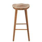 J-Line Bar Chair Ana Teak Wood Brown