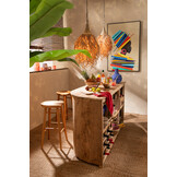 J-Line Bar Chair Ana Teak Wood Brown