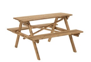 J-Line Bench Bamboo Natural