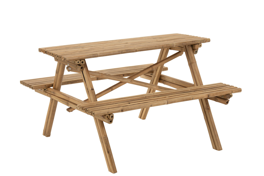 J-Line Bench Bamboo Natural