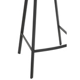 J-Line Bar Chair Kent Metal/Polyester Brown