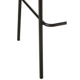 J-Line Bar Chair Lone Ply Wood/Metal Black/Grey