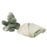 J-Line Dinosaur+Blanket Plush Green