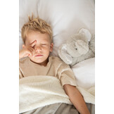 J-Line  Elephant+Blanket Plush Grey