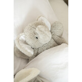 J-Line  Elephant+Blanket Plush Grey