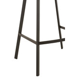 J-LINE BARKRUK OLIVIER – TEXTIEL/METAAL – GRIJS/ZWART – 95 CM