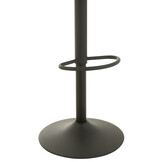 J-LINE BARKRUK – HOUT/METAAL – ZWART – INDUSTRIEEL DESIGN