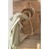 J-Line Set Of 2 Baskets Tosai Seagrass Natural