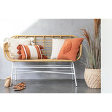 J-Line Set Of 2 Baskets Raffael Round Raffia Natural