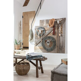 J-Line Set Of 2 Baskets Tosai Seagrass Natural