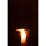 J-LINE HURRICANE BOE GLASS TRANSPARENT/GOLD SMALL