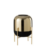 J-LINE HURRICANE ON FOOT – GLAS ZWART/GOUD SMALL