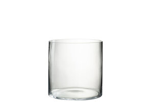 J-LINE HURRICANE ROND GLAS TRANSPARANT
