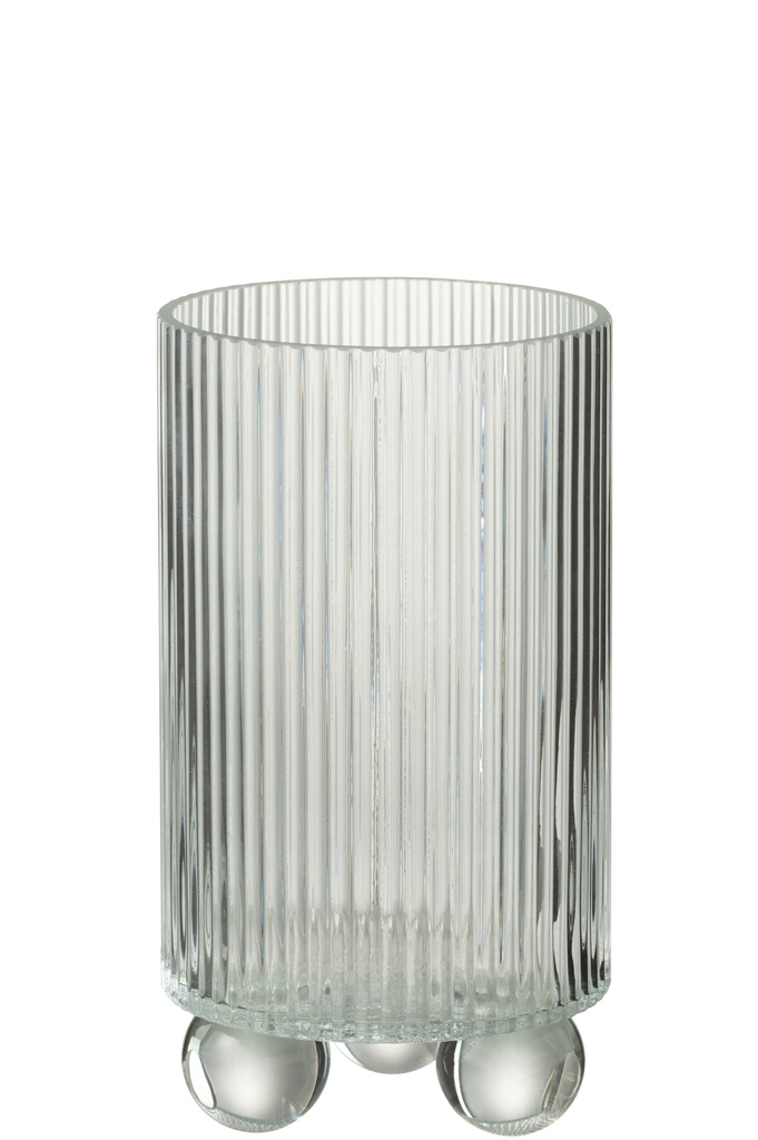 J-LINE HURRICANE CLARA – GLAS TRANSPARANT GROOT