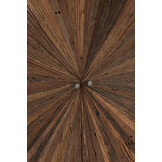 J-LINE BARKAST SHANIL 2 DEUREN HOUT/IJZER NATUUR/GRIJS