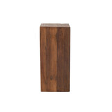 J-LINE KAST 12 LADEN ROUGH GERECYCLEERD HOUT BRUIN