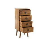 J-LINE KAST LORA 4 LADEN MANGOHOUT BRUIN